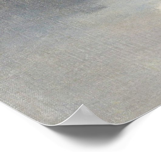 Blume in einer Kristallvase Poster (Ecke)