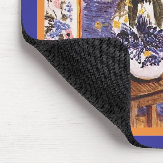 Blume in einer Schüssel Mousepad (Ecke)