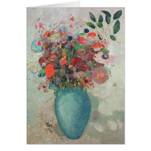 Blume in einer Türkisvase, c.1912