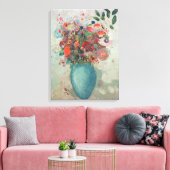 Blume in einer Türkisvase, c.1912 Leinwanddruck (Insitu (Wohnzimmer))