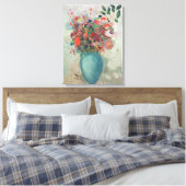 Blume in einer Türkisvase, c.1912 Leinwanddruck (Insitu (Schlafzimmer))