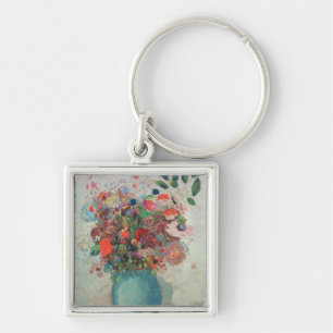 Blume in einer Türkisvase, c.1912 Schlüsselanhänger