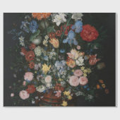 Blume in einer Vase - Jan Brueghel Geschenkpapier (Flach)