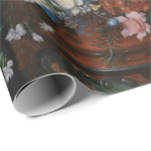 Blume in einer Vase - Jan Brueghel Geschenkpapier (Rolleneckpunkt)