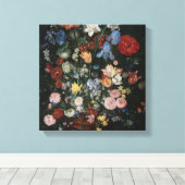 Blume in einer Vase - Jan Brueghel Leinwanddruck (Insitu (Holzboden))