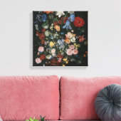 Blume in einer Vase - Jan Brueghel Leinwanddruck (Insitu (Wohnzimmer))