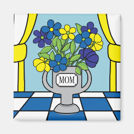 Blume in einer Vase Magnet