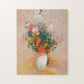 Blume in einer Vase Malerei Odilon Redon Phantasti Puzzle (Vertikal)