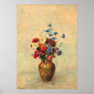 Blume in einer Vase - Odilon Redon Fine Art Poster