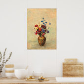 Blume in einer Vase - Odilon Redon Fine Art Poster (Küche)