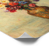 Blume in einer Vase Poster (Ecke)
