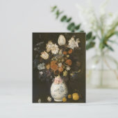 Blume in einer Vase von Judith Leyster Postcard Postkarte (Stehend Vorderseite)