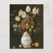 Blume in einer Vase von Judith Leyster Postcard Postkarte (Vorderseite)