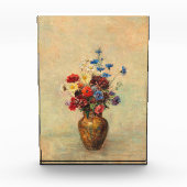 Blume in einer Vase von Odilon Redon Fotoblock (Vorderseite)