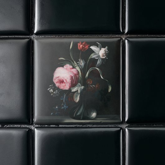 Blume in einer Vase von Verelst Fliese