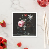 Blume in einer Vase von Verelst Serviette (Beispiel)