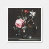 Blume in einer Vase von Verelst Serviette (Vorderseite)