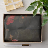 Blume in einer ZierVase Seidenpapier (Geschenk)