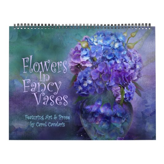 Blume in Extravaganten Fällen Art Kalender (Titelbild)