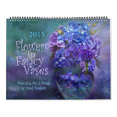 Blume in Extravaganten Fällen Art Kalender 2015 (Titelbild)