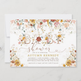 Blume in farbenfrohen Gärten Geschlecht Neutrale B Einladung