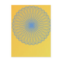 Blume in gelb 482 abstrakte Kunst