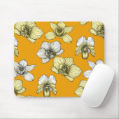 Blume in Gelb und Weiß Mousepad (Mit Mouse)