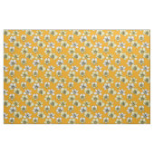 Blume in Gelb und Weiß Stoff (Yard (91,4 cm))