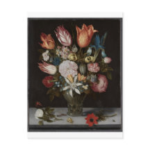 Blume in Glas, Ambrosius Bosschaert, Öl