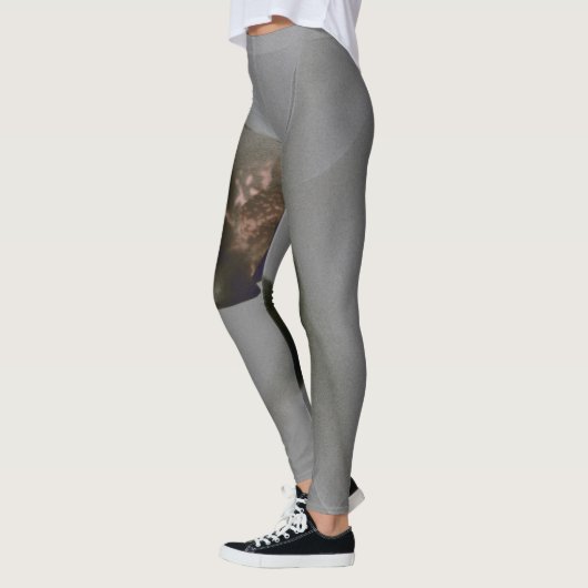 Blume in Grau Leggings (Links)