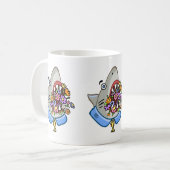 Blume in Haien Kaffeetasse (Vorderseite Links)