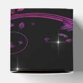 Blume in Heiß-Rosa Geschenkschachtel (Oben)