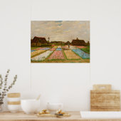 Blume in Holland, Bulb Fields von van Gogh Poster (Küche)