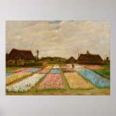 Blume in Holland, Bulb Fields von van Gogh Poster (Vorne)