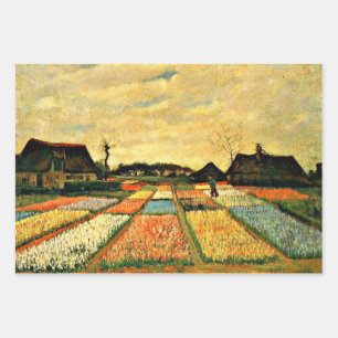Blume in Holland, Van Gogh Gemälde Geschenkpapier Set