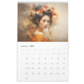 Blume in ihrem Haar-Kalender 2026 Kalender (Jan 2027)