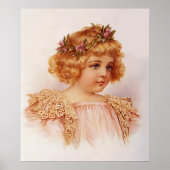 Blume in ihrem Haar Poster (Vorne)