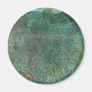 Blume in Litzlberg Klimt, Vintage Landschaft Magnet