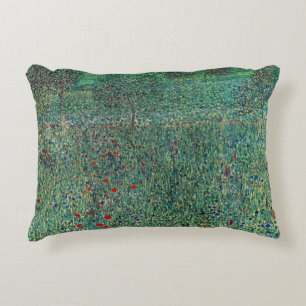 Blume in Litzlberg Klimt, Vintage Landschaft Zierkissen