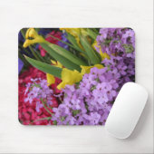 Blume in mehreren Farben Mousepad (Mit Mouse)