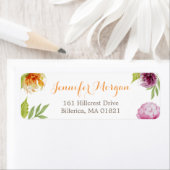 Blume in Pastell-Aquarellen Moderne Natur Stilvoll (Insitu)