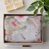 Blume in Pastellfarben Seidenpapier (Geschenk)