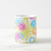 Blume in Pastelltönen Kaffeetasse (Mittel)