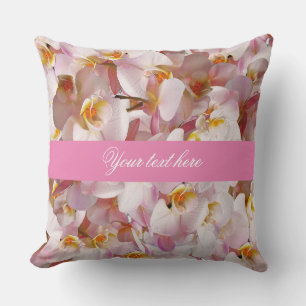 Blume in rosa Farbe Kissen