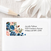 Blume in Rosa und Blau (Insitu)