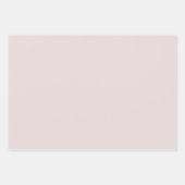Blume in Rosa und Blau. Geschenkpapier Set (Vorderseite 2)