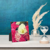 Blume in Rosa und Creme - UM Fotoplatte (InSitu)