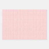 Blume in Rosa und Grüne AKA-Studentinnenverbindung Geschenkpapier Set (Vorderseite 3)