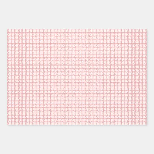 Blume in Rosa und Grüne AKA-Studentinnenverbindung Geschenkpapier Set (Vorderseite 3)