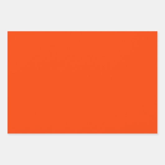 Blume in Rosa und Orange Geschenkpapier Set (Vorderseite 2)